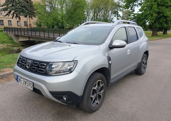 Dacia Duster cena 63000 przebieg: 91000, rok produkcji 2021 z Leszno małe 352